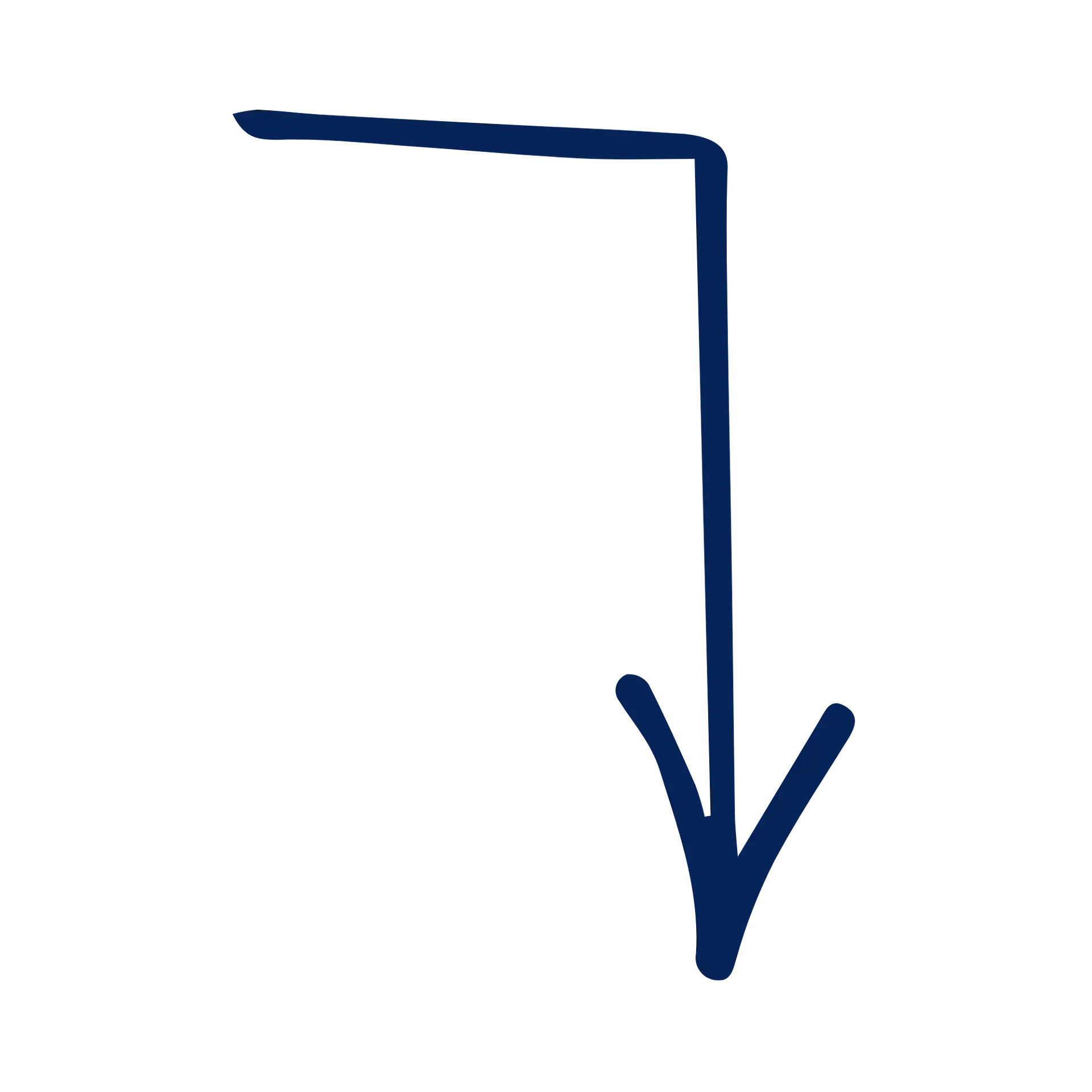 Guardian Alliance SOC directional arrow graphic in navy blue.